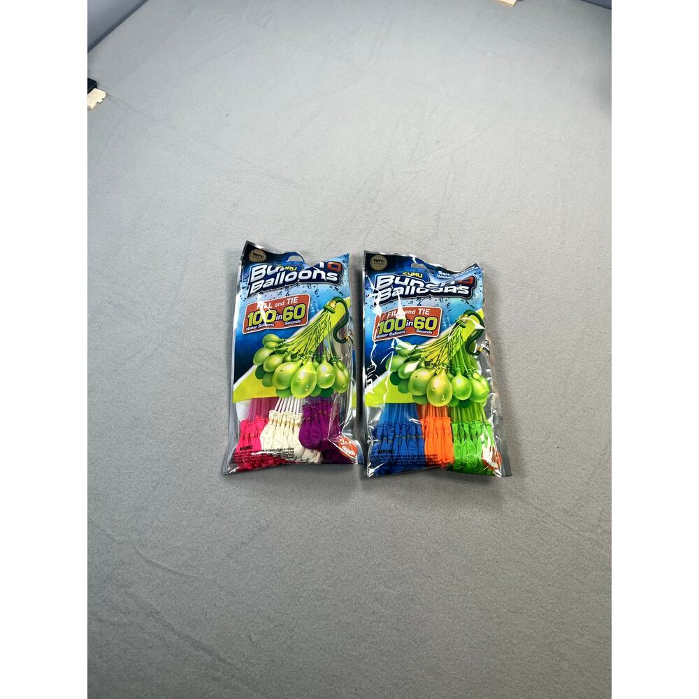 Bunch O Balloons 200 Water Balloons ~ Self-Sealing 6 Colors NEW / Sealed